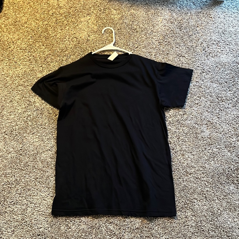 Oversized black unisex tshirt